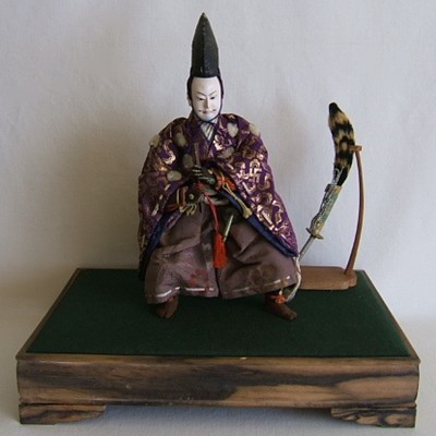 Antique Japanese Samurai Doll, Taisho